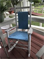 PAINTED ROCKING CHAIR
