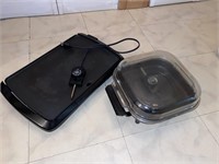 RIVAL ELECTRIC FRYER AND GRIDDLE