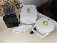 LEAN MEAN GRILL WAFFLE MAKER TOASTER