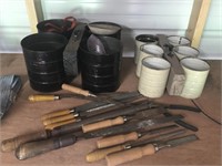 HAND TOOLS IN HOMEADE CASES