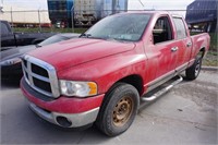 2003 Red Dodge Ram