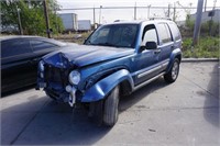 2005 Blu Jeep Liberty