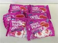 6 Packs Tiger Pops Very Cherry