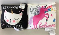 2 Comfort Bay Squishy Pillows