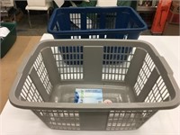 2 Lightly Used Laundry Baskets
