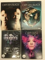 Orphan Black Seasons 1-4 DVD Sets