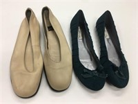 2 Pair Size 10 Slip On Shoes