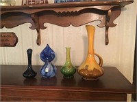 Nice Heager vases, Noers Drug Colfax