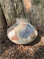 Central American Clay Pot w/ Firing Smudge