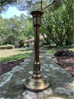 Antique Brass Candlestick "14 Tall