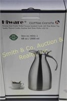 4 - HIWARE STAINLESS COFFEE CARAFES