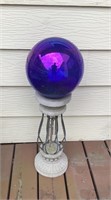 Gazing ball and stand