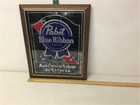 Pabst Blue Ribbon Cerveza sign
