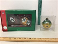 Green Bay Packer Christmas ornaments