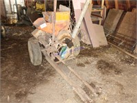 Leiz Burr Mill on cart, Pto drive, elec auger