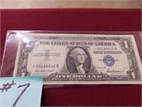 1957 Ser. $1 Silver Certificate w/Star (Crisp)