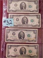 (8) 1976 Ser. $2 U.S. Notes