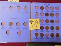 (36) Indian Head Cents in Partial 1856 to 1909