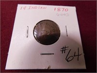 1870 Good Indian Cent