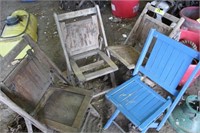 Wooden Folding Chairs