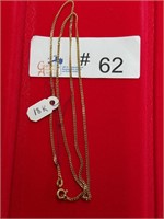 18K Gold Necklace 5.1g