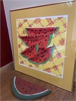 Seeds of Summer Watermelon Painting