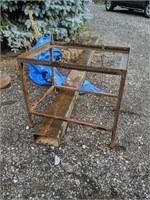 Steel tube and stand
 is 146 in long and