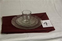 Toughened Glass place settings