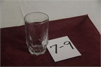 Toughened Glass water glasses, to match Lots 1-5