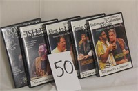 5 Biblical DVDs - various titles