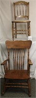 Vintage Chair and a Rocking chair