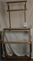 1 upright stand for rug hooking etc.