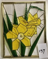 Stained Glass hanging panel