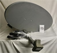 Shaw dish with receiver