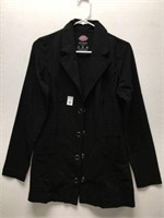 DICKIES WOMENS 28" NOTCHED LAPEL LAB COAT SIZE:S