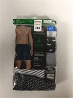 5 PCS FRUIT OF THE LOOM MENS BOXERS SIZE LARGE