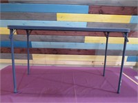COSTCO TABLE WITH FOLDING LEGS 48" X 20"