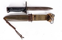 Vintage Military M6 Bayonet W/ Sheath