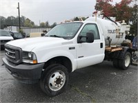 2004 Ford F550 Sewer Vac Truck - 15K miles