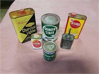 Vintage Cans with Nice Graphics