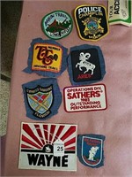 8 various Patches