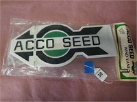 ACCO Seeds Windvane Sign