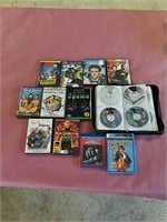Lot of Blue Ray and DVD's