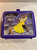 Vintage 1990s Beauty and the Beast Lunchbox