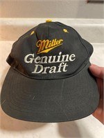 Vintage Miller Genuine Draft Racing Nascar Hat