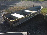 SEARS ALUMINUM GAME FISHER 12FT THREE SEAT ROWBOAT