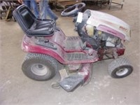 White Lawnmower 18 HP Runs & Works