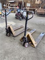 Pair of Pallet Promatch Pallet Jacks