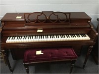 Cable Nelson Piano and Bench.