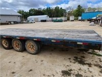 2001 CCT 24' 3 axle Pup Trailer